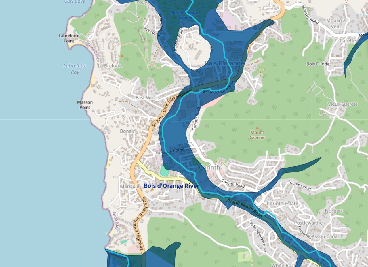 Hazard map thumbnail